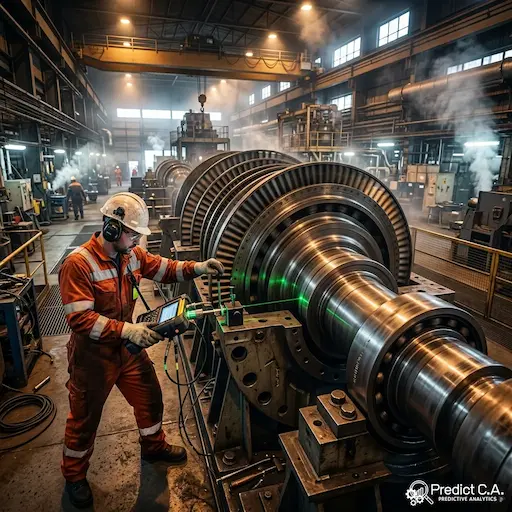 Balanceo Dinámico de Rotores en Sitio: Estabilidad en la Industria